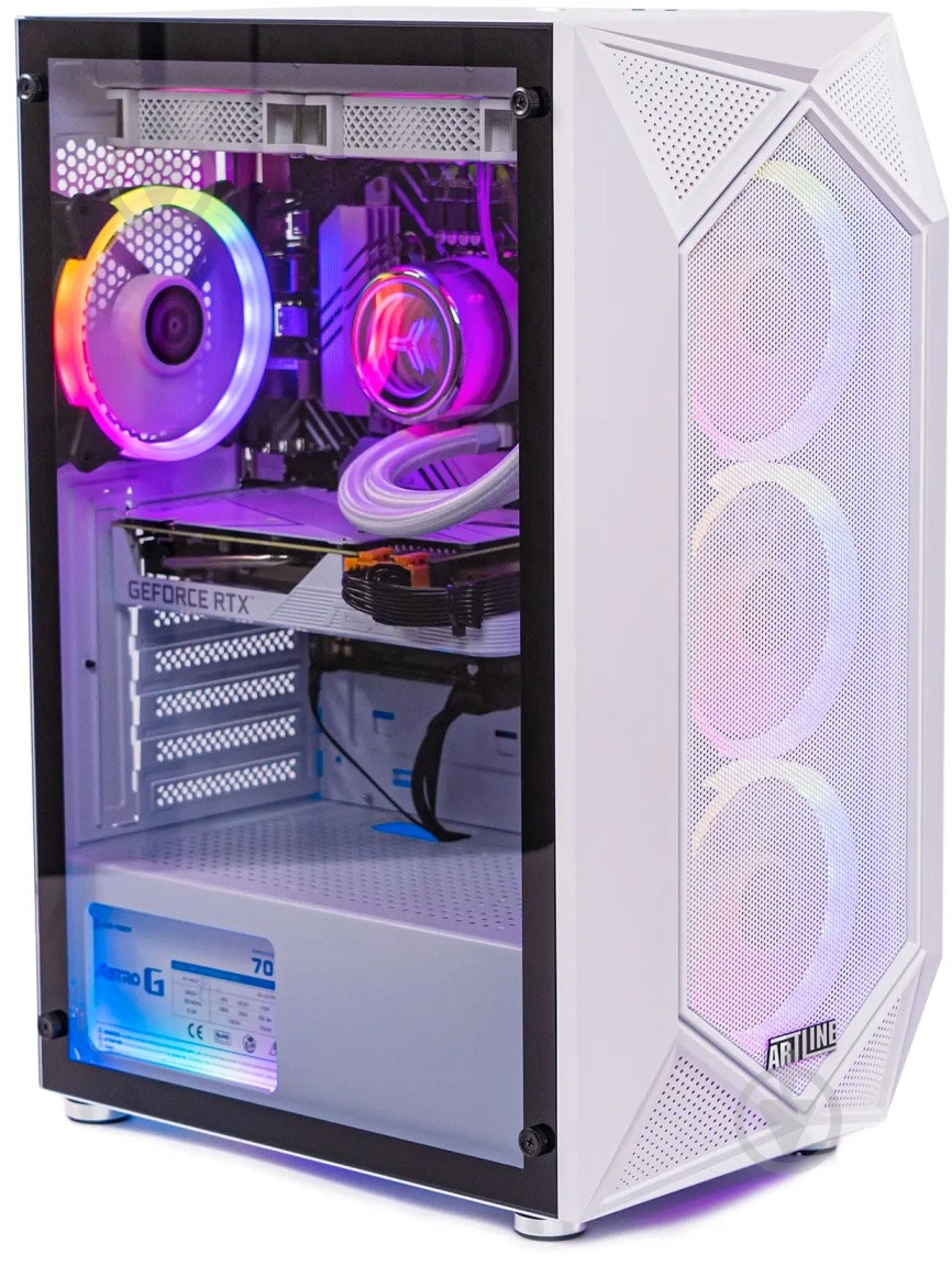 Компьютер Artline Gaming X75White (X75Whitev79Win) white - фото 9 Компьютер Artline Gaming X75White (X75Whitev79Win) white - фото 9