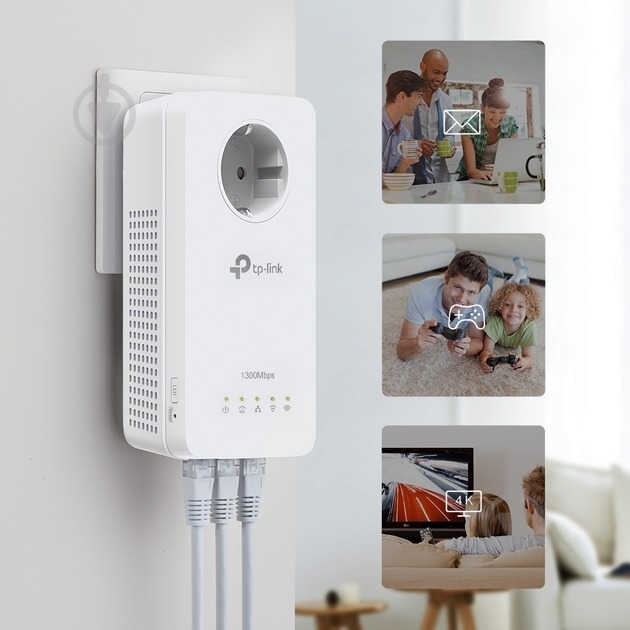 Комплект адаптеров TP-Link TL-WPA8631PKIT AV1300/AC1200 - фото 6