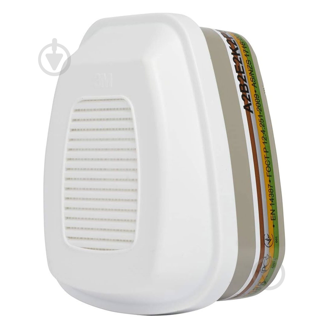 Сменный фильтр 3M 6099 A2B2E2K2P3 7100104327 - фото 2 Сменный фильтр 3M 6099 A2B2E2K2P3 7100104327 - фото 2