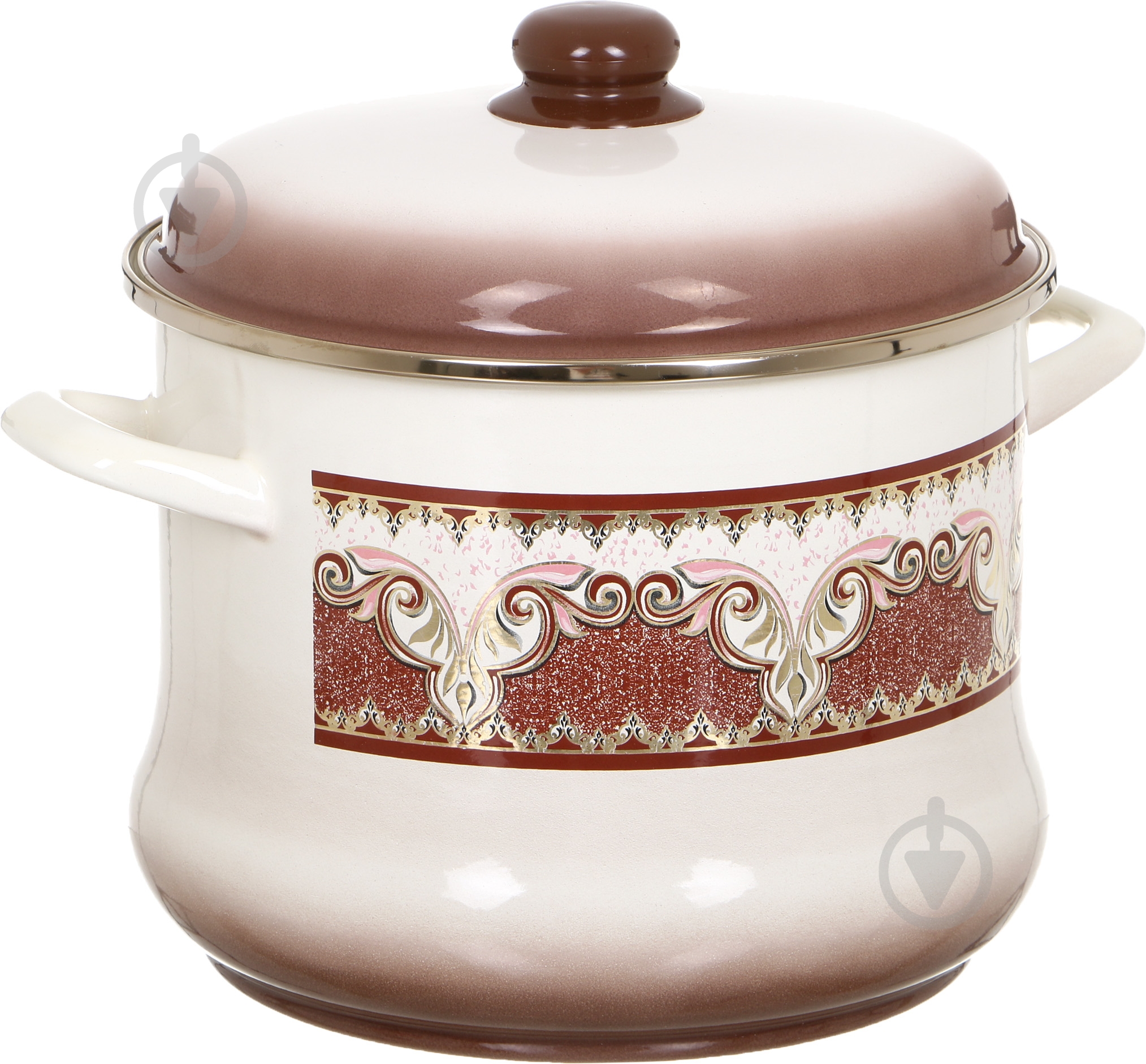 Кастрюля Metrot Терракот 9 л 2178 - фото 1