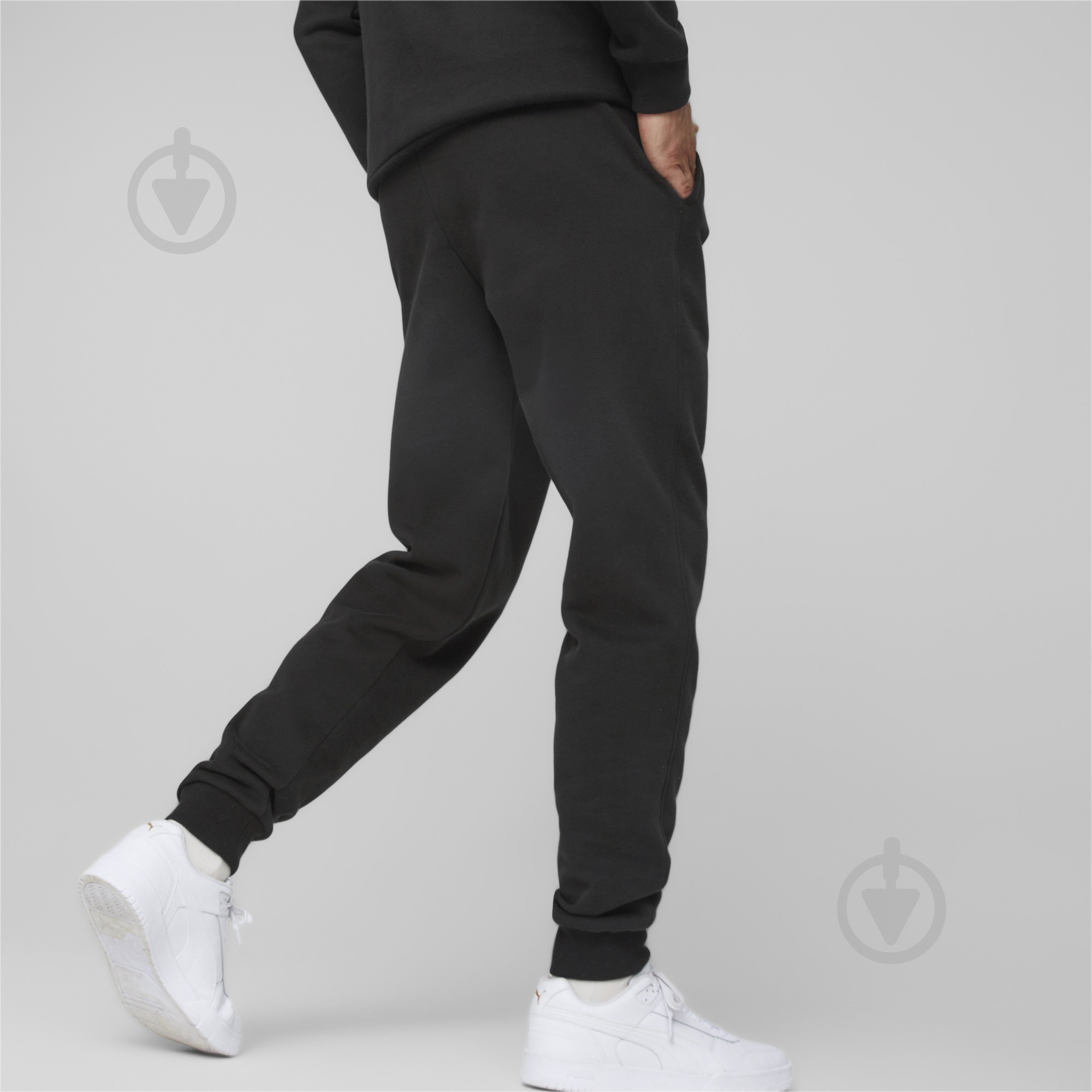 Брюки Puma ESS ELEVATED SWEATPANTS FL CL 84988901 р. S черный - фото 4
