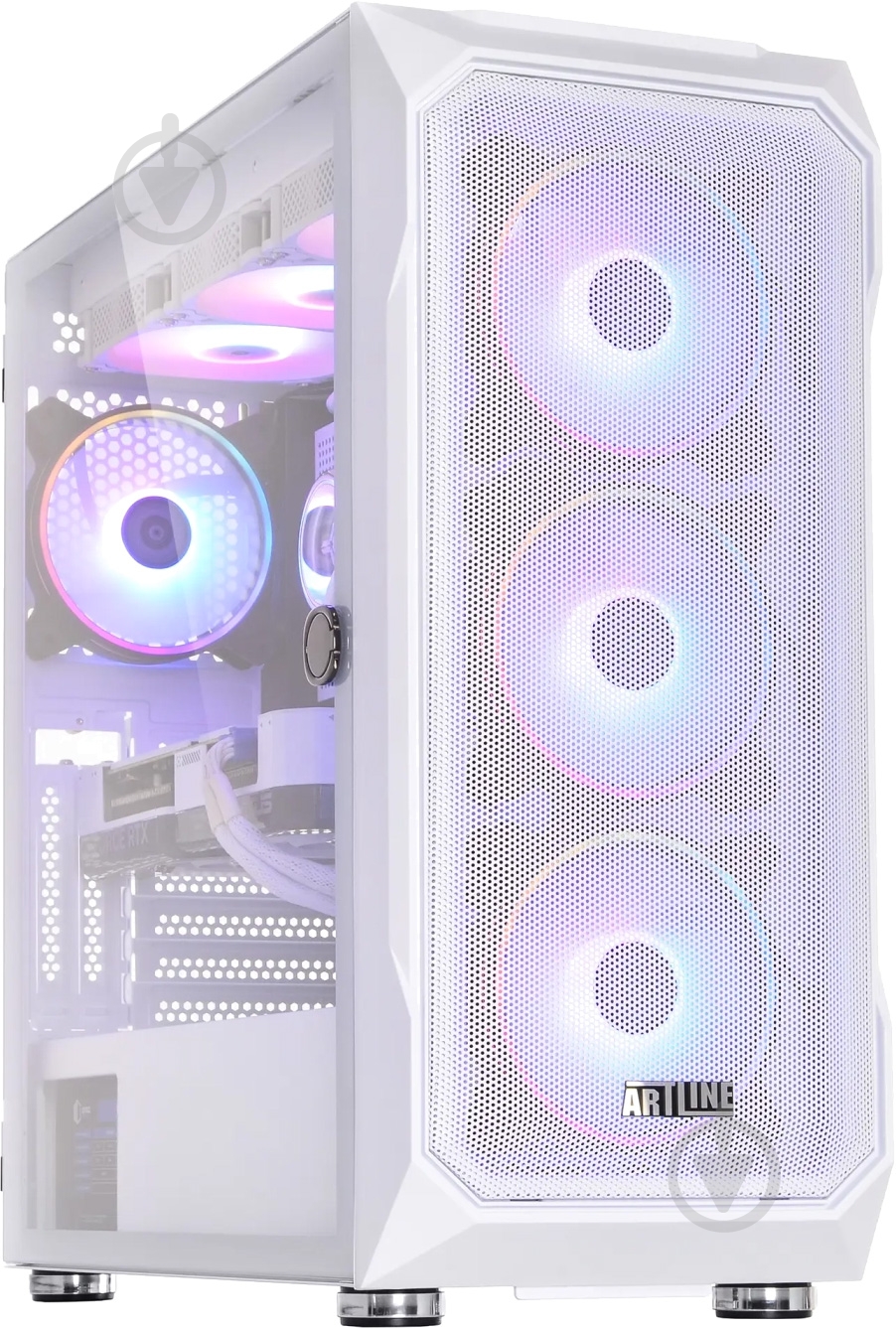 Компьютер Artline Gaming X93White (X93Whitev09) white - фото 1 Компьютер Artline Gaming X93White (X93Whitev09) white - фото 1