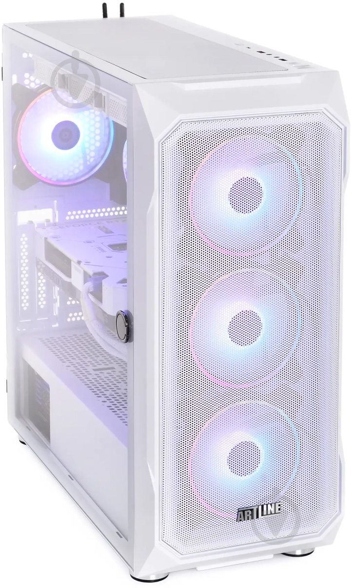 Компьютер Artline Gaming X93White (X93Whitev09) white - фото 2 Компьютер Artline Gaming X93White (X93Whitev09) white - фото 2