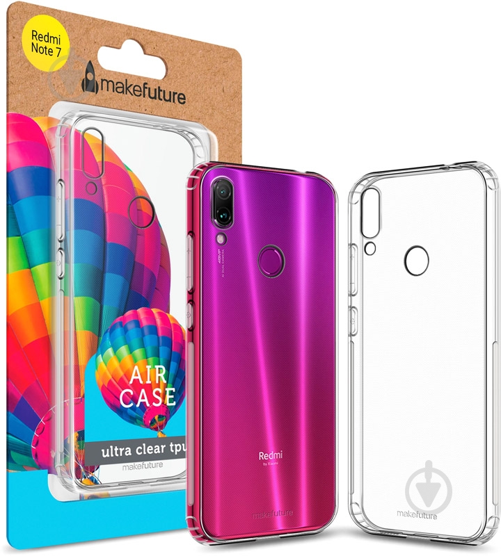 Чехол MakeFuture Air Xiaomi Redmi Note 7 для Xiaomi Redmi Note 7 - фото 1 Чехол MakeFuture Air Xiaomi Redmi Note 7 для Xiaomi Redmi Note 7 - фото 1