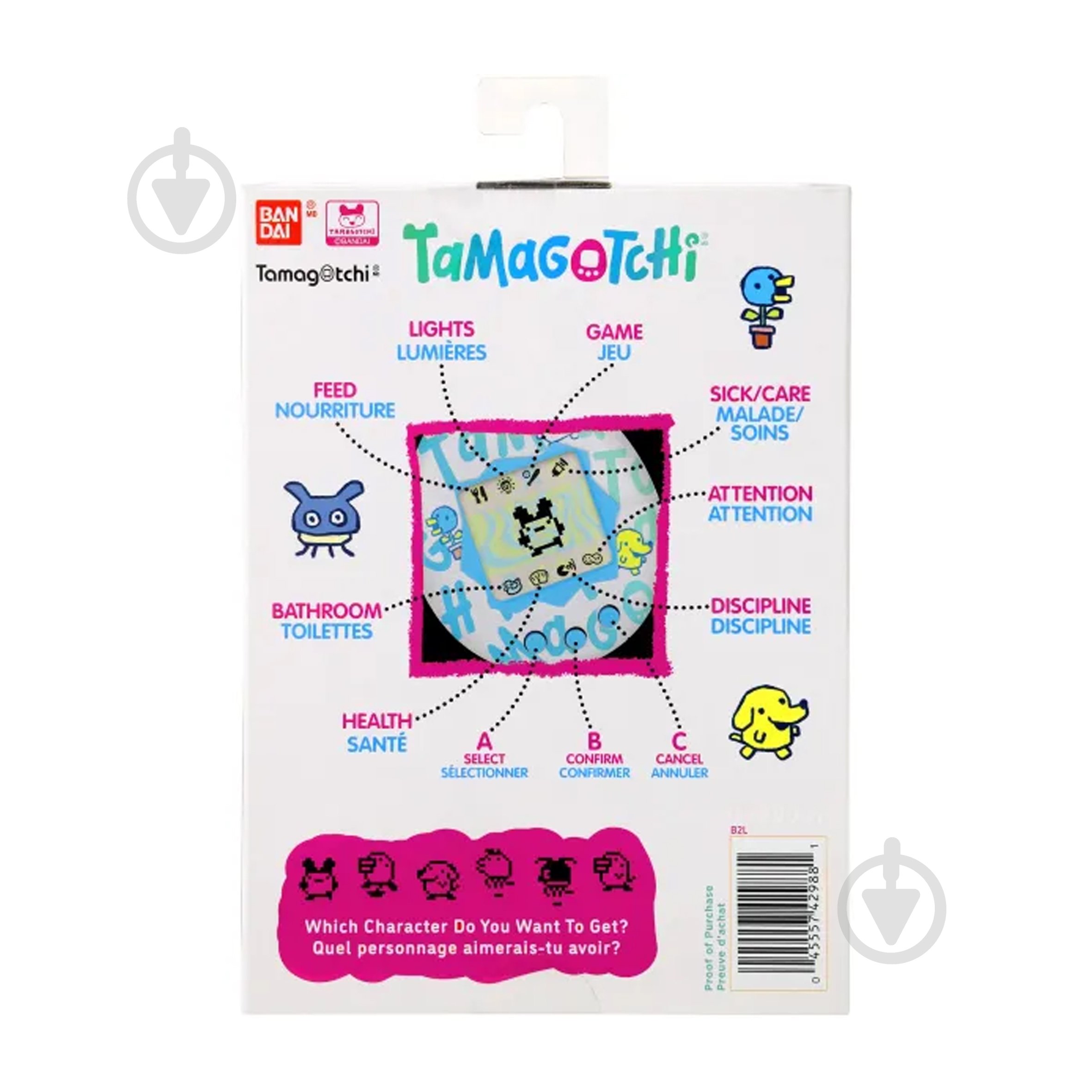 Игрушка интерактивная Tamagotchi Ориджинал Tama Picnic P2 123960 - фото 4 Игрушка интерактивная Tamagotchi Ориджинал Tama Picnic P2 123960 - фото 4