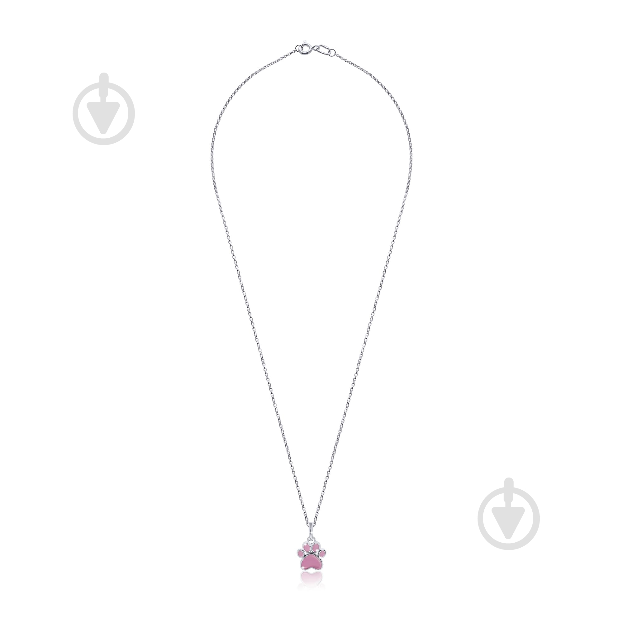 Кулон UMa&UMi Лапка розовая - фото 3 Кулон UMa&UMi Лапка розовая - фото 3