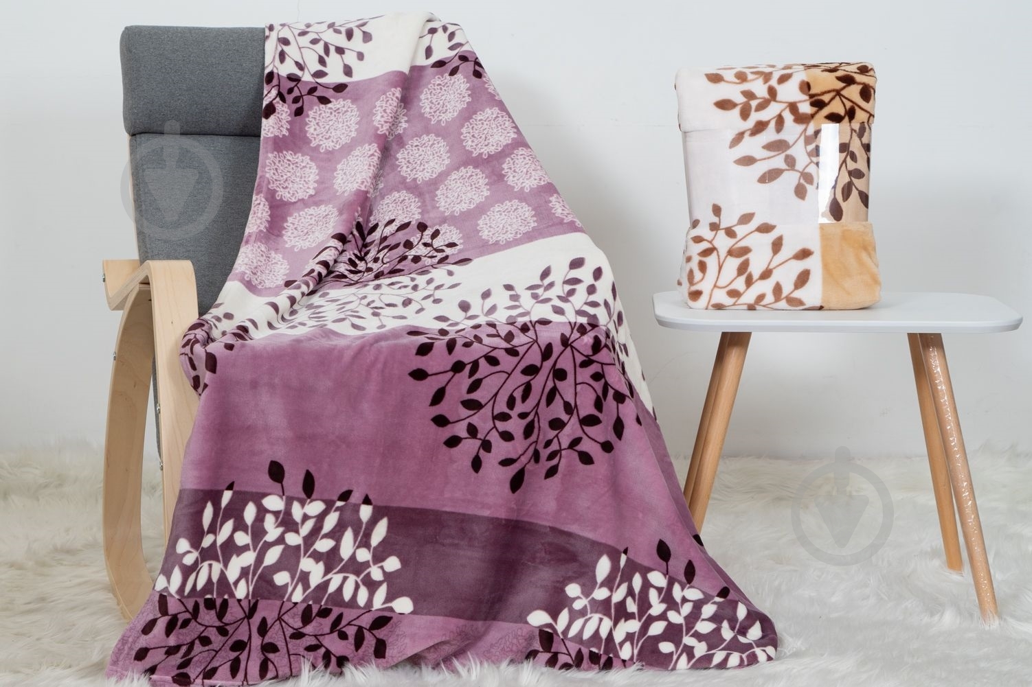 Плед Frannel Tree 200x220 см La Nuit - фото 1