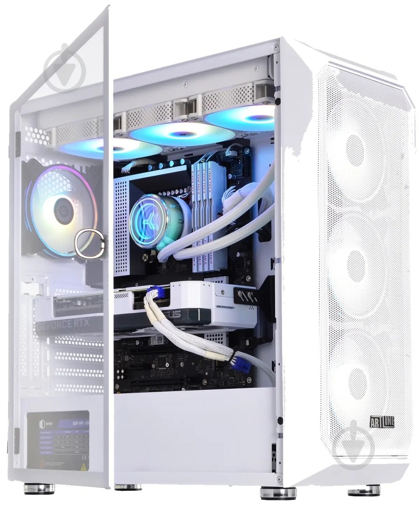 Компьютер Artline Gaming X93WHITE (X93Whitev06Win) white - фото 3 Компьютер Artline Gaming X93WHITE (X93Whitev06Win) white - фото 3