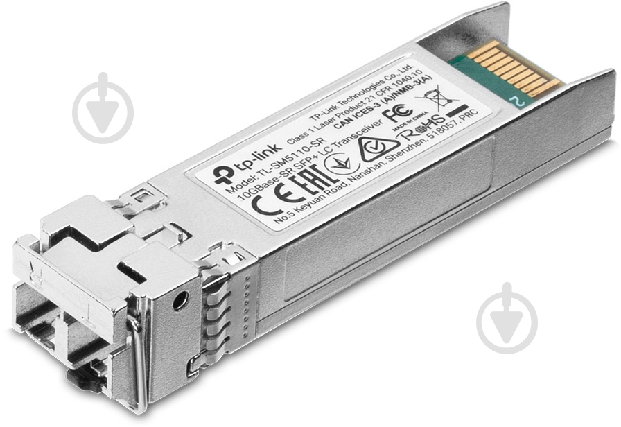 Модуль TP-Link Omada 10GBase-SR SFP+ LC TL-SM5110-SR - фото 2 Модуль TP-Link Omada 10GBase-SR SFP+ LC TL-SM5110-SR - фото 2