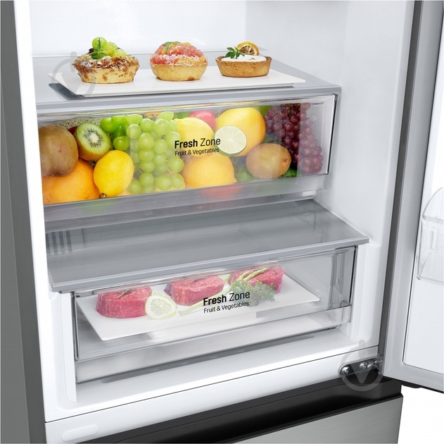 Холодильник LG GC-B509FNMW - фото 8