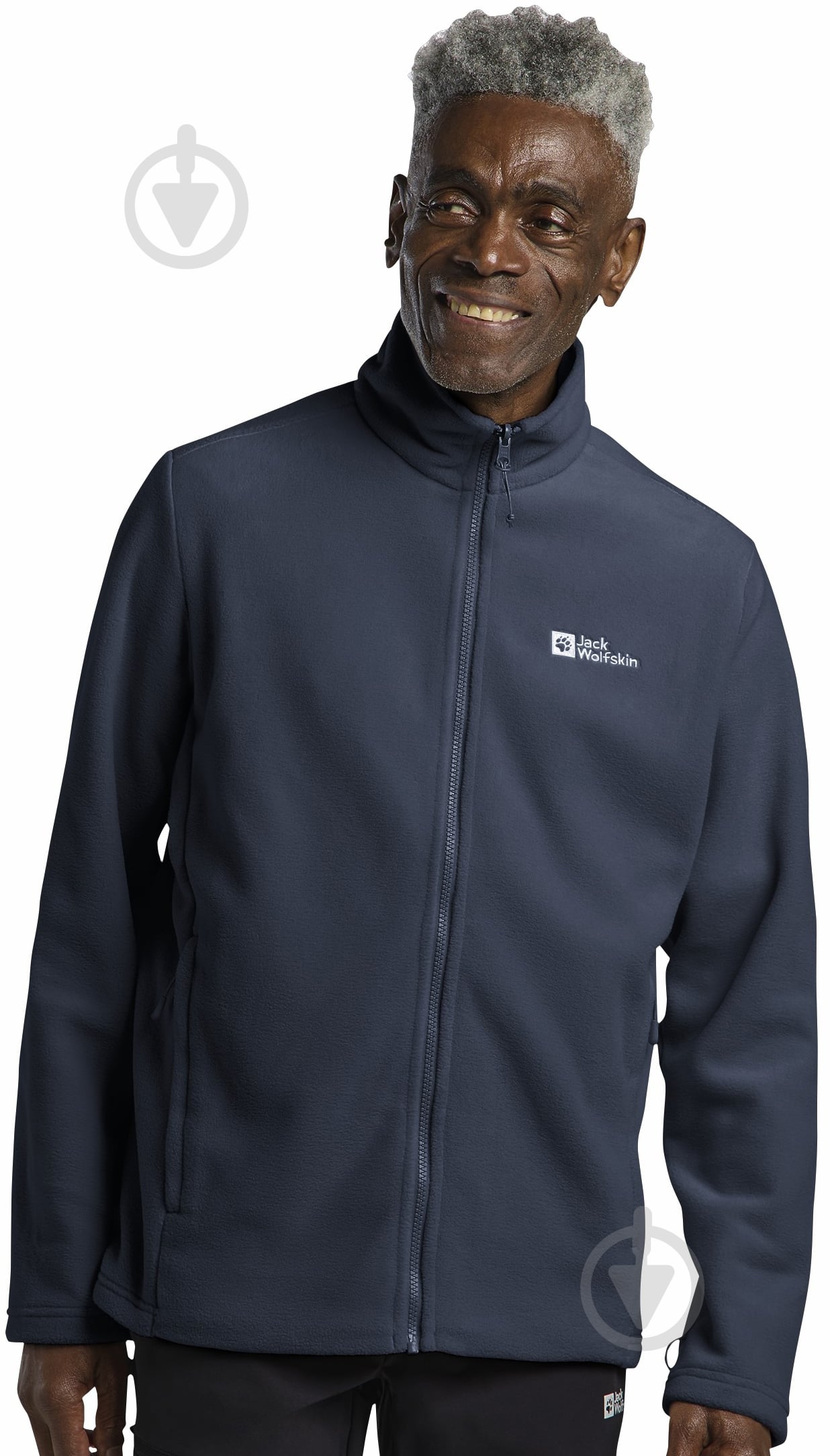 ᐉ Кофта Jack Wolfskin WINTERSTEIN FZ M 1711371_C0412 р.L темно