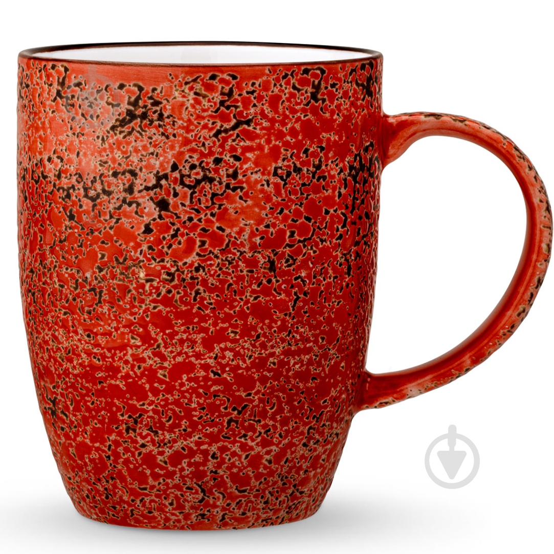Чашка для чая Wilmax Splash Red 460 мл WL-667237/A - фото 1
