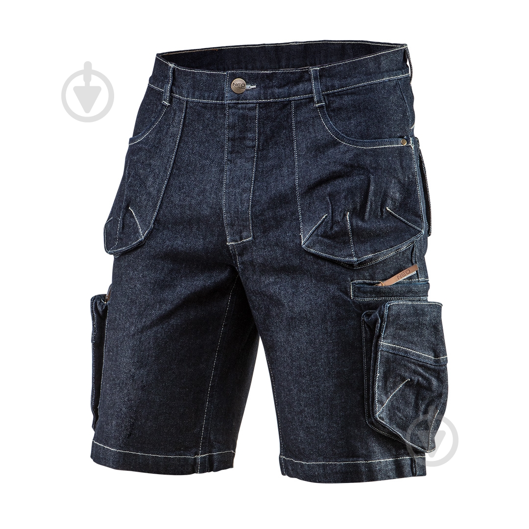 Шорты NEO tools Denim р. M 81-279 джинс - фото 2
