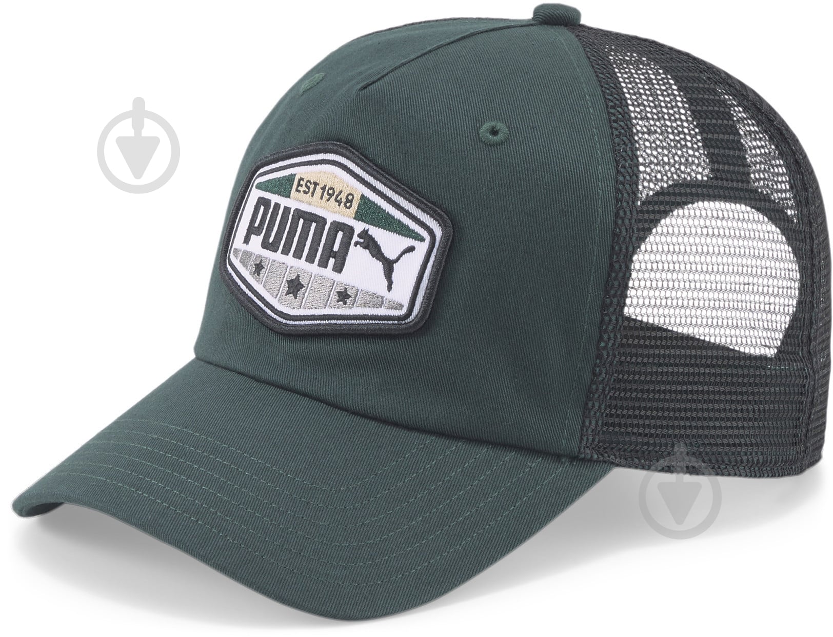 Кепка Puma PRIME Trucker Cap 2404602 OS зеленый - фото 1