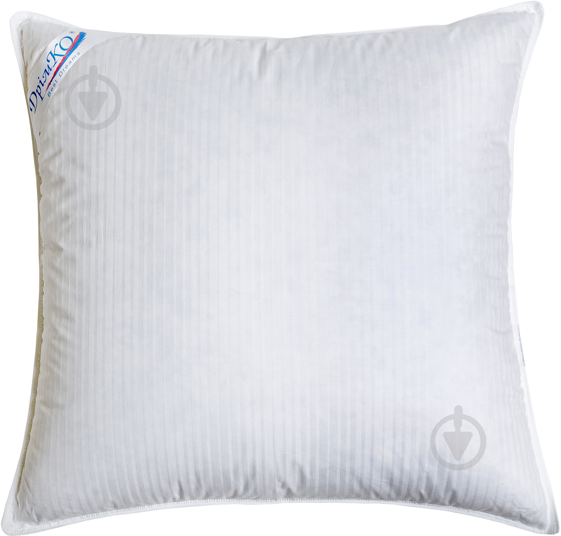 Подушка Нежность 70x70 см 80% гусиный пух 850 г ДримКО - фото 1