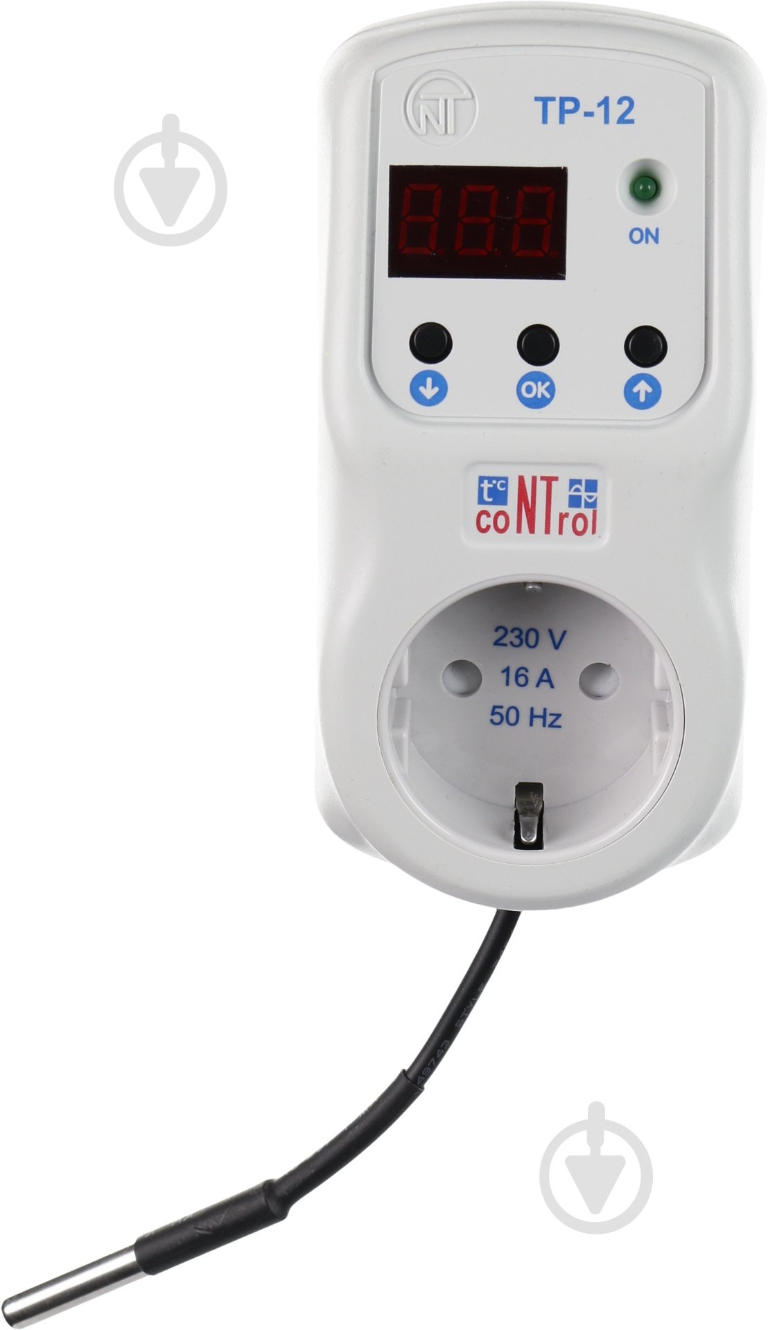 Терморегулятор Volt Control з функцією реле перенапруги TP-12 - фото 1