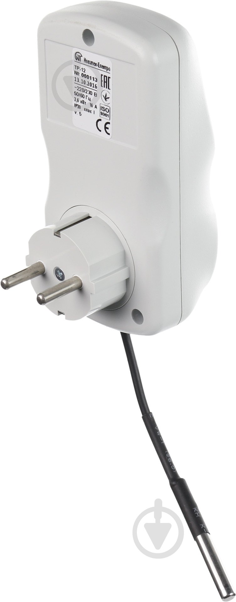 Терморегулятор Volt Control з функцією реле перенапруги TP-12 - фото 3