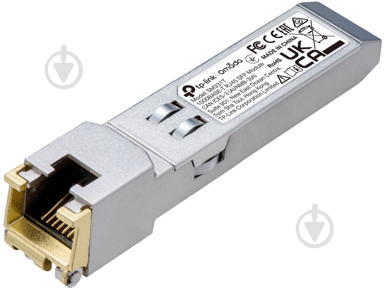Модуль TP-Link Omada 1000BASE-T RJ45 SFP TL-SM331T - фото 1