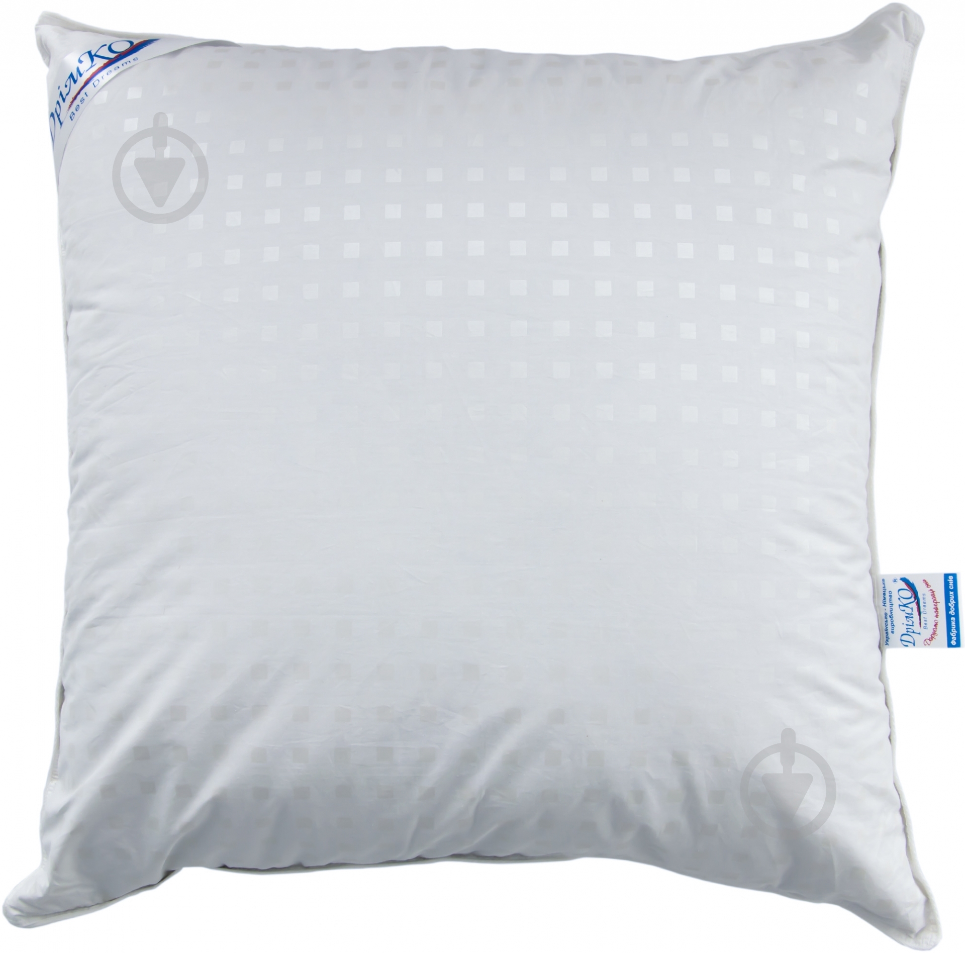 Подушка Гармония 70x70 см 60% гусиный пух 950 г ДримКО - фото 1