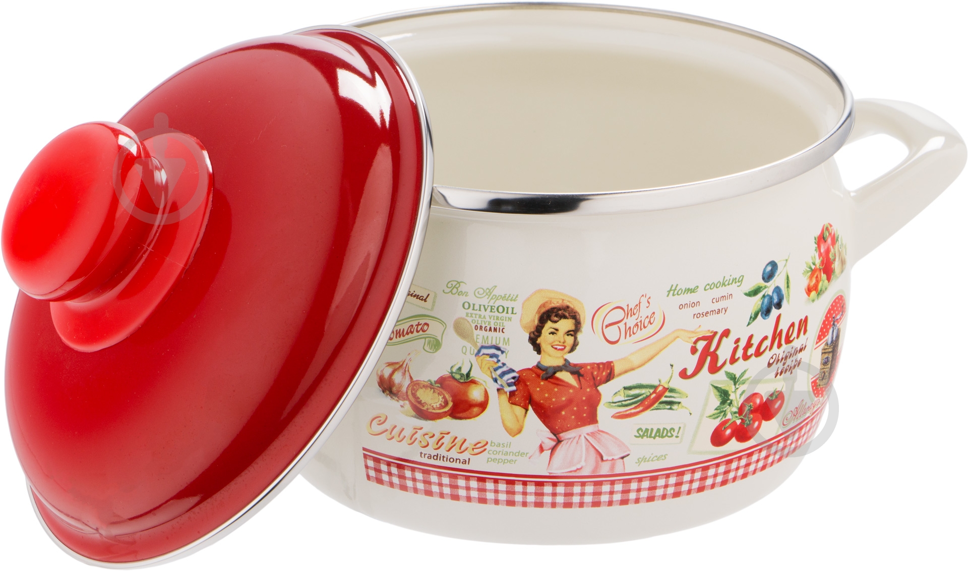 Кастрюля Metrot Винтаж 2,2 л 2564 - фото 2 Кастрюля Metrot Винтаж 2,2 л 2564 - фото 2