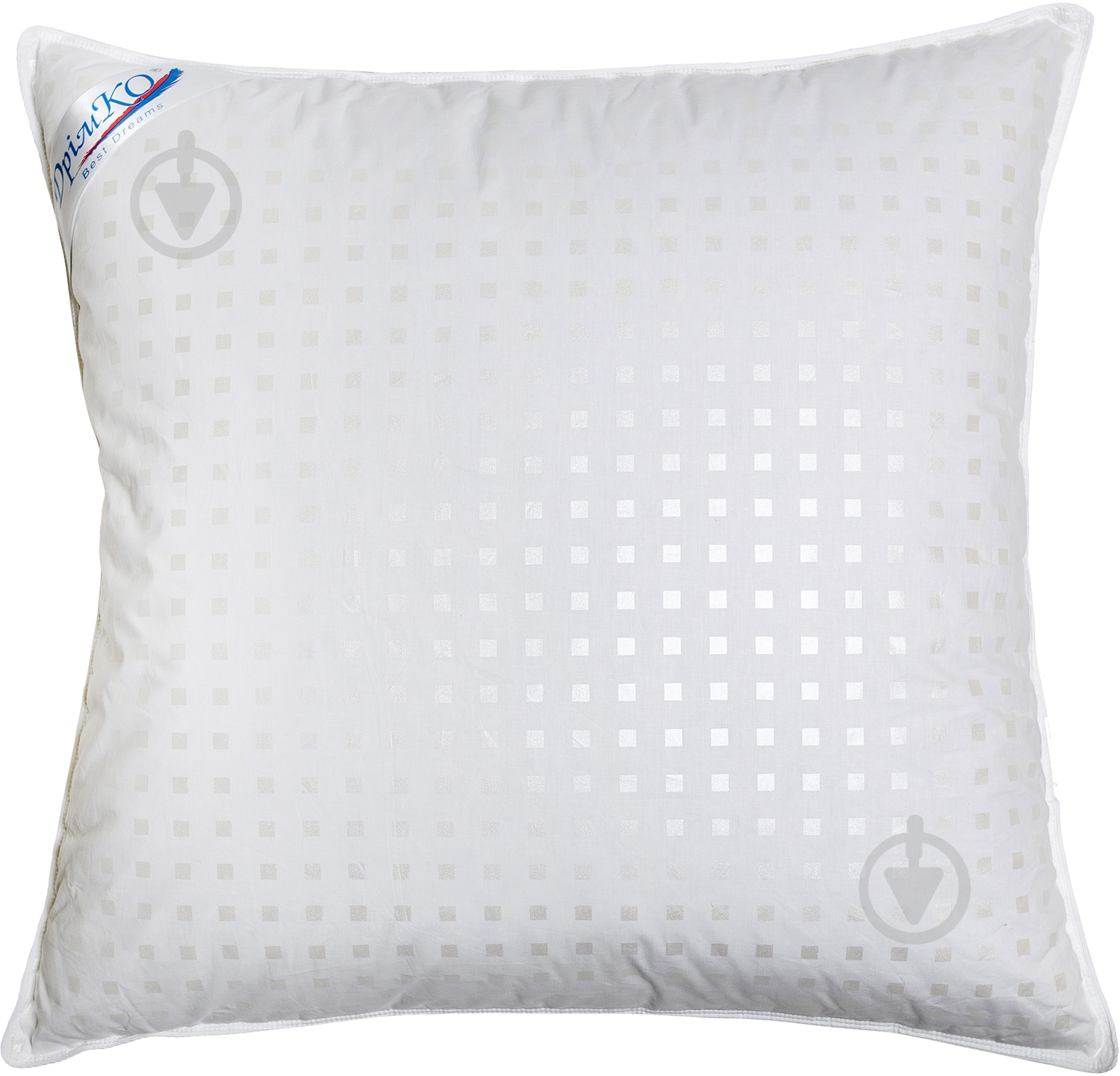 Подушка Сальвия 70x70 см 20% гусиный пух 1380 г ДримКО - фото 1