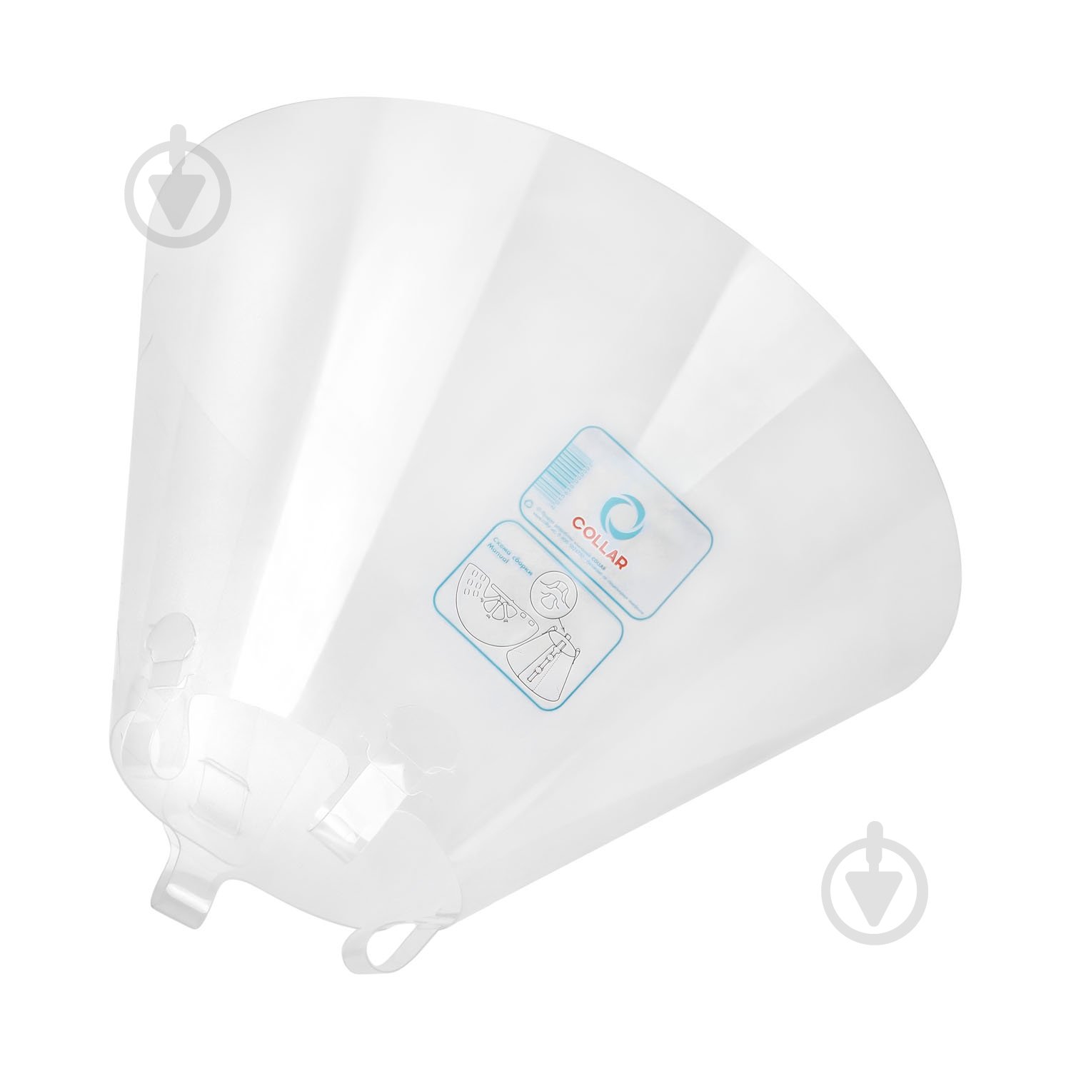 Воротник ветеринарный Dog Extreme размер L-XL (А 47-57 см, В 30 см) - фото 2