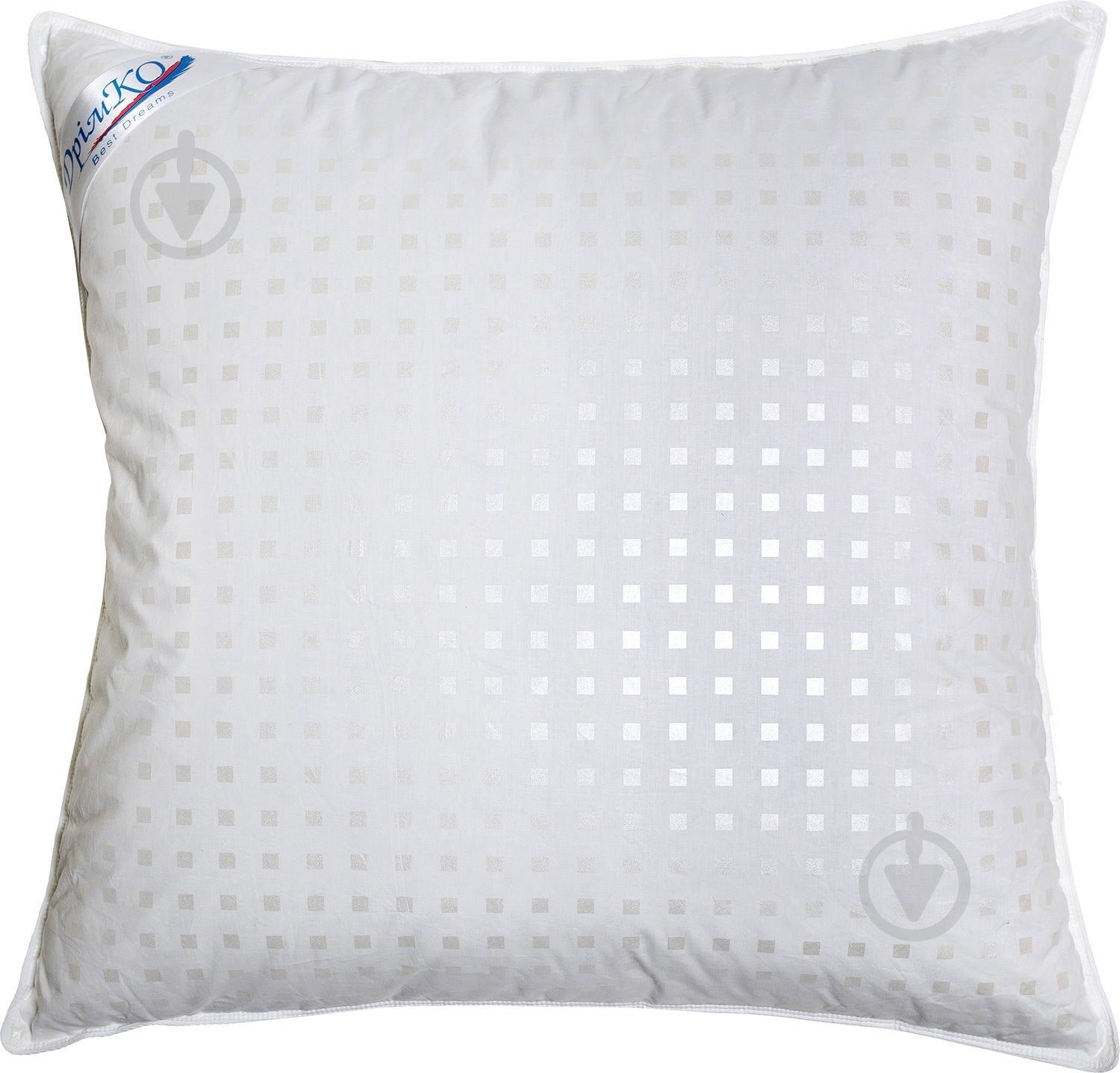 Подушка Мальва 70x70 см 5% гусиный пух 1500 г ДримКО - фото 1 Подушка Мальва 70x70 см 5% гусиный пух 1500 г ДримКО - фото 1