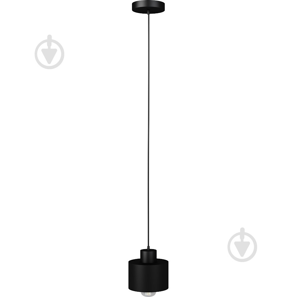 ВІТРИНА! Підвіс Hopfen 1x40 Вт E27 чорний SD 1 PD LOFT - фото 3