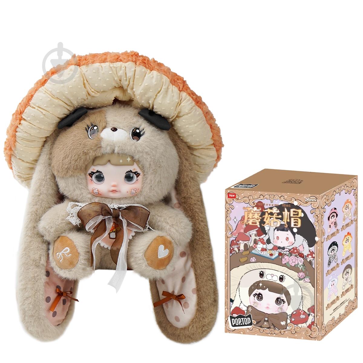 ᐉ М'яка іграшка Pop Top Hi TOY Nommi Грибочки 400% HC017 • Краща