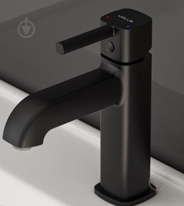 Змішувач для умивальника VOLLE BALEA, 25 мм, de la noche - фото 4 Змішувач для умивальника VOLLE BALEA, 25 мм, de la noche - фото 4