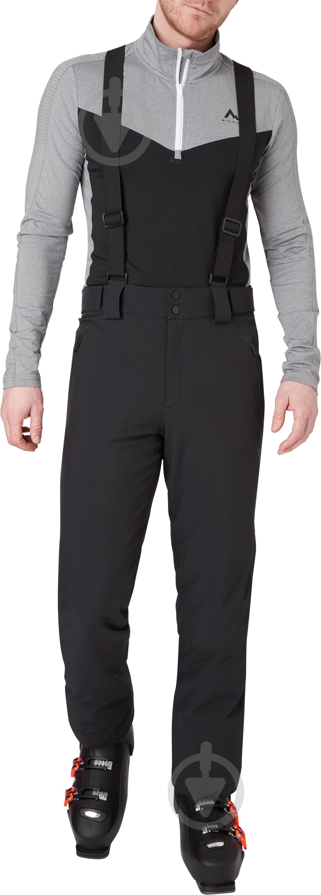 Брюки McKinley Dave mn 294452-057 р. 52 черный - фото 1