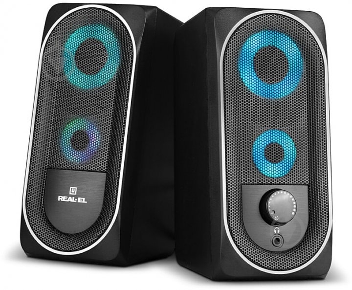 Акустическая система Real-el S-110 2.0 black - фото 4