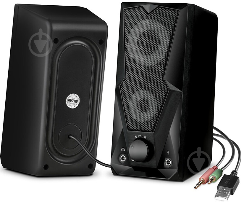 Акустична система Real-el S-111 USB 2.0 black - фото 4 Акустична система Real-el S-111 USB 2.0 black - фото 4
