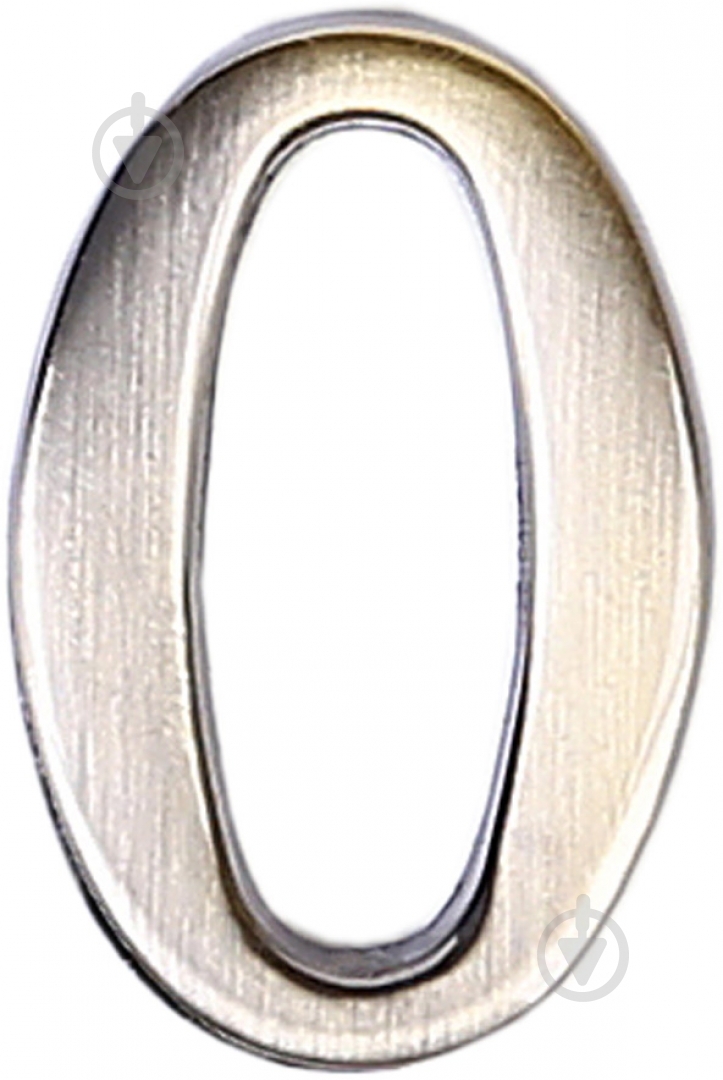 Цифра O цинк старая бронза 45 мм Larvij LNZ4 AB #0 - фото 1