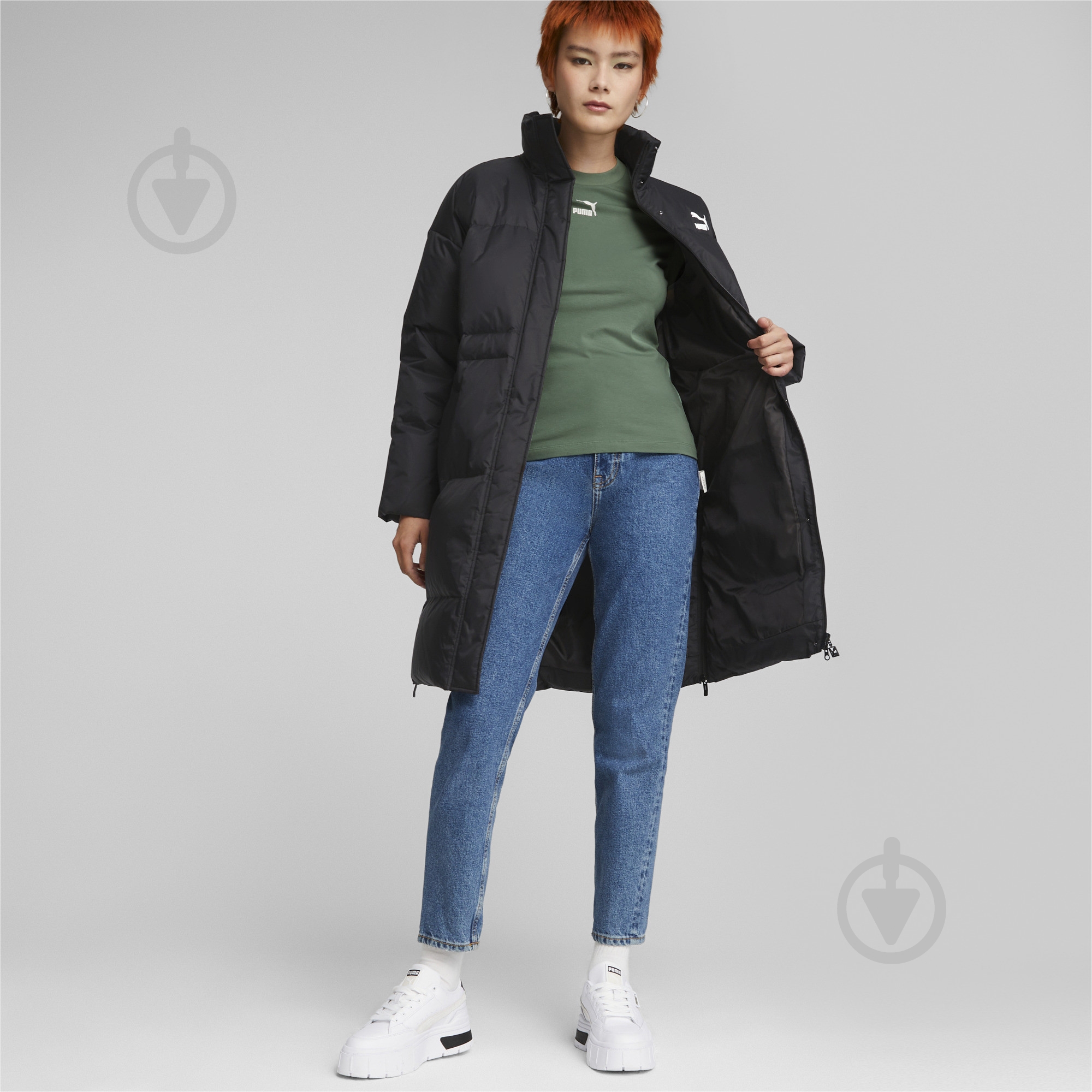 Куртка женская зимняя Puma DOWN COAT 53558301 р.XL черная - фото 5
