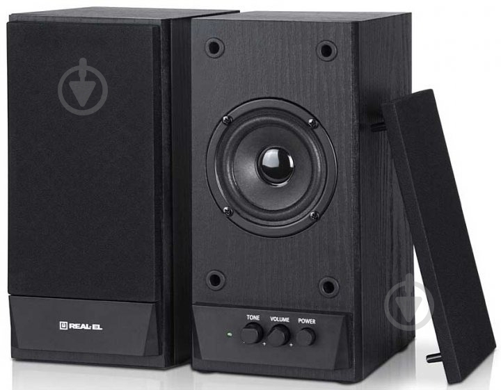 Акустическая система Real-el S-219 2.0 black - фото 7