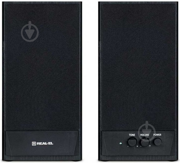 Акустическая система Real-el S-219 2.0 black - фото 2