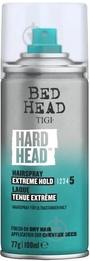 Лак для волос TIGI Hard Head mini Bed Head 100 мл - фото 1