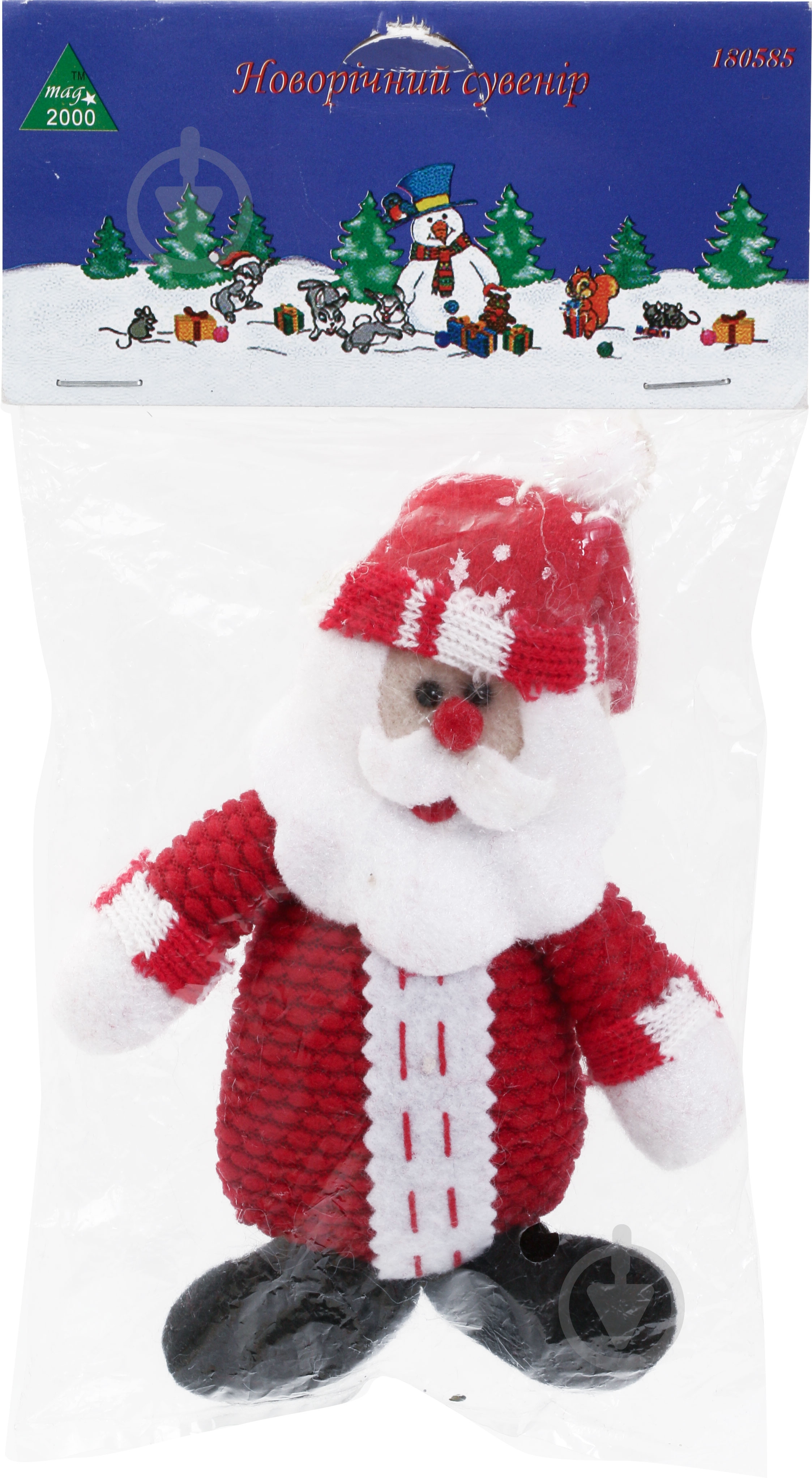 Мягкая игрушка Девилон Санта 15 см - фото 2