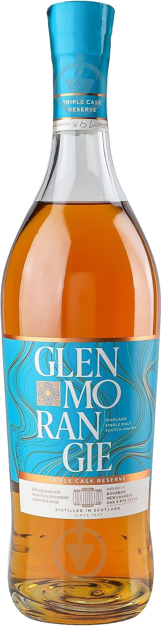 Віскі Glenmorangie Triple Cask Reserve 40% 0,7 л — фото 3
