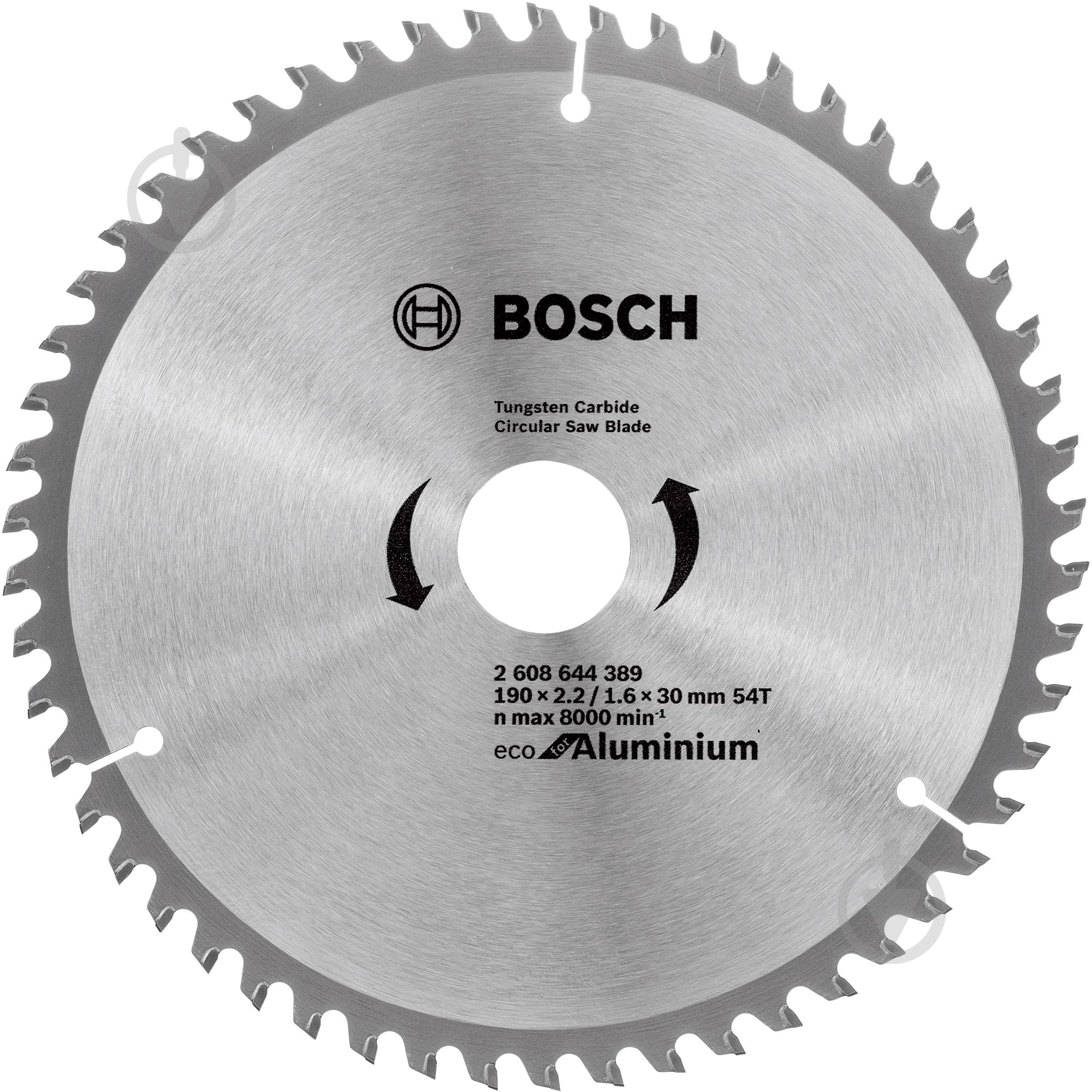 ᐉ Пильный диск Bosch ECO AL 190x30x2,6 Z54 2608644389 • Купить в