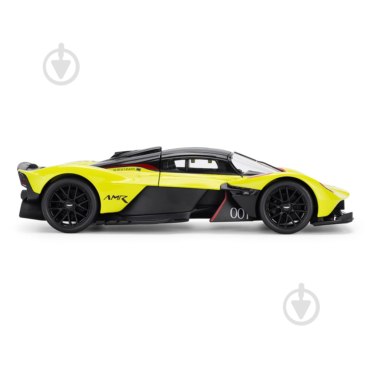Автомодель TechnoDrive 1:18 Aston Martin Valkyrie yellow 250937AMVKLG - фото 4