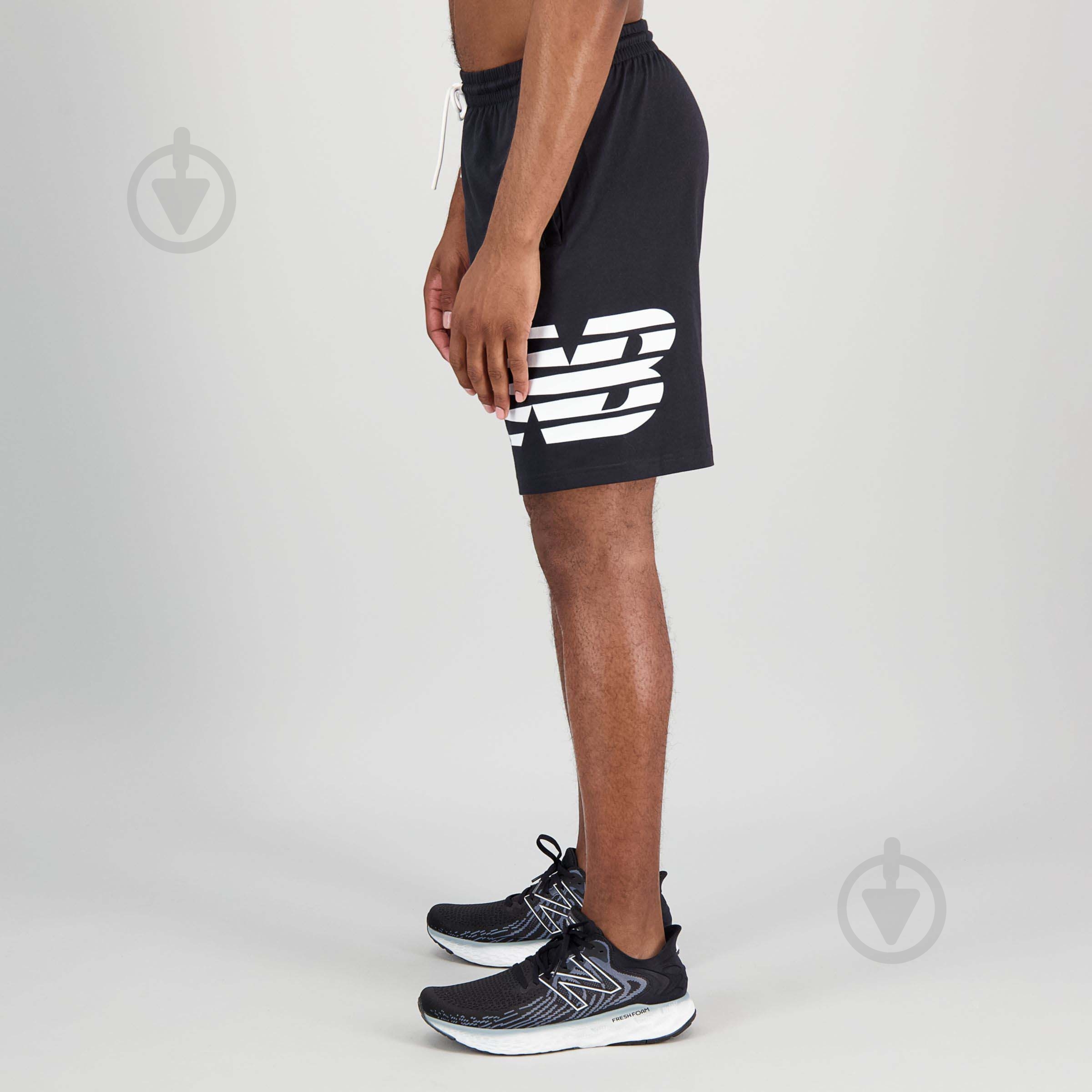 Шорты New Balance HEATHERTECH KNIT MS21073BK р. M черный - фото 2