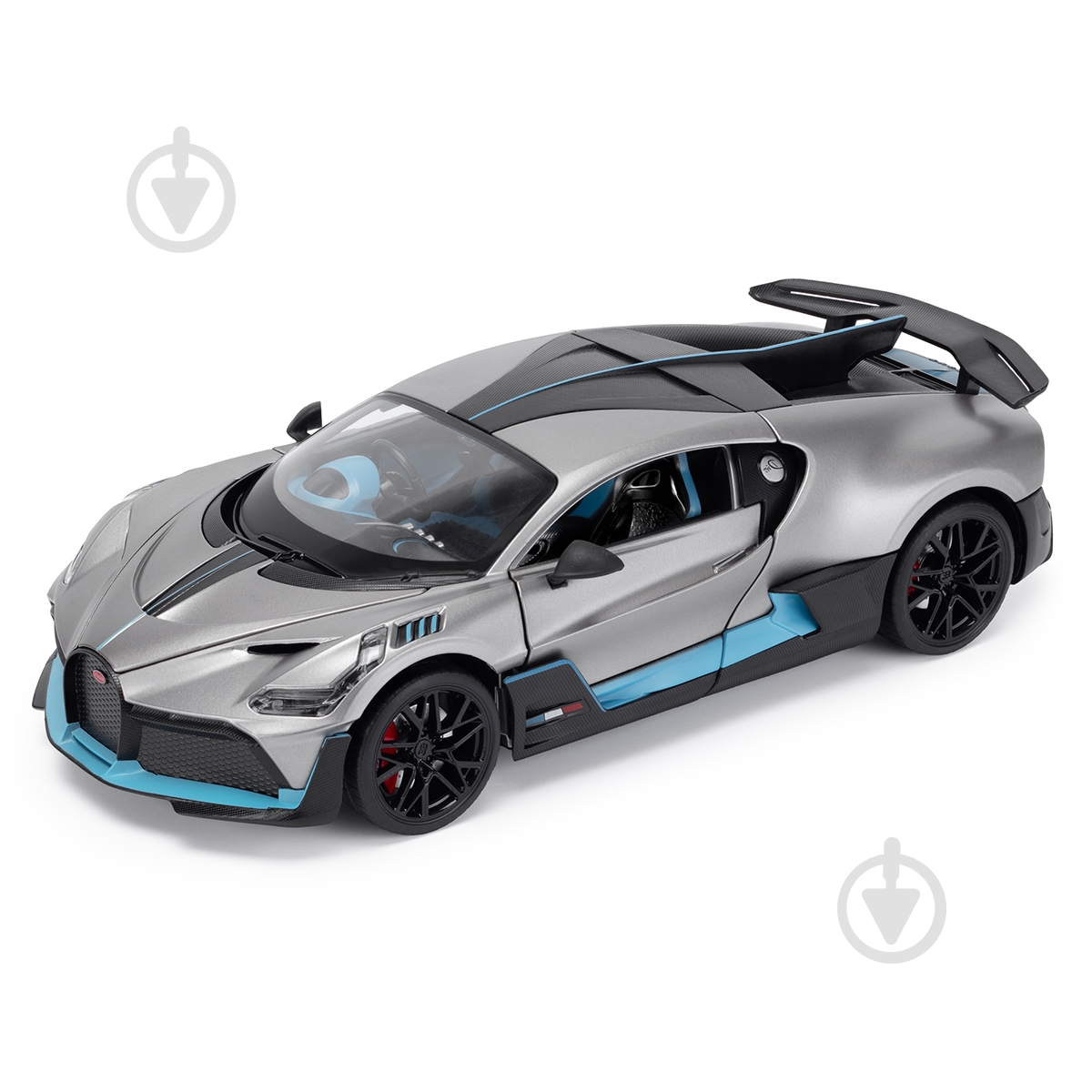 Автомодель TechnoDrive 1:18 Bugatti Divo grey 250940BDGY - фото 1