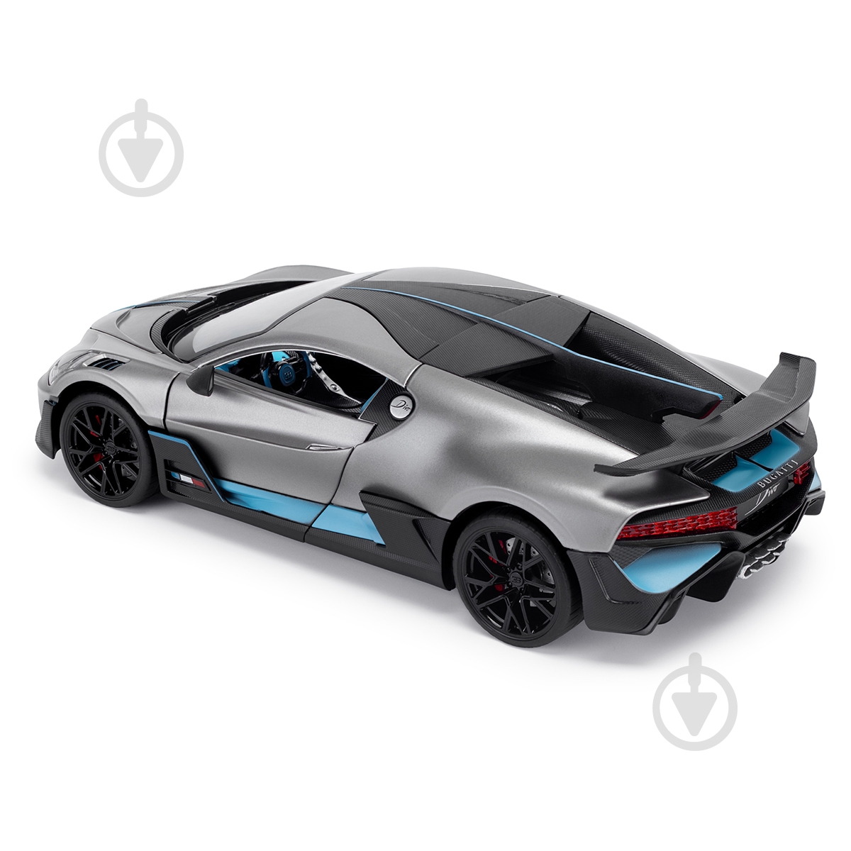 Автомодель TechnoDrive 1:18 Bugatti Divo grey 250940BDGY - фото 3