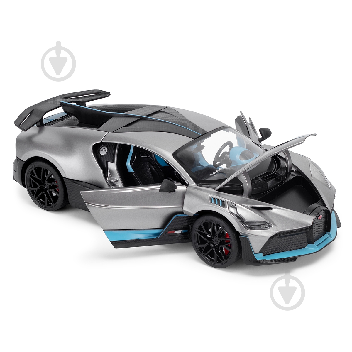 Автомодель TechnoDrive 1:18 Bugatti Divo grey 250940BDGY - фото 8