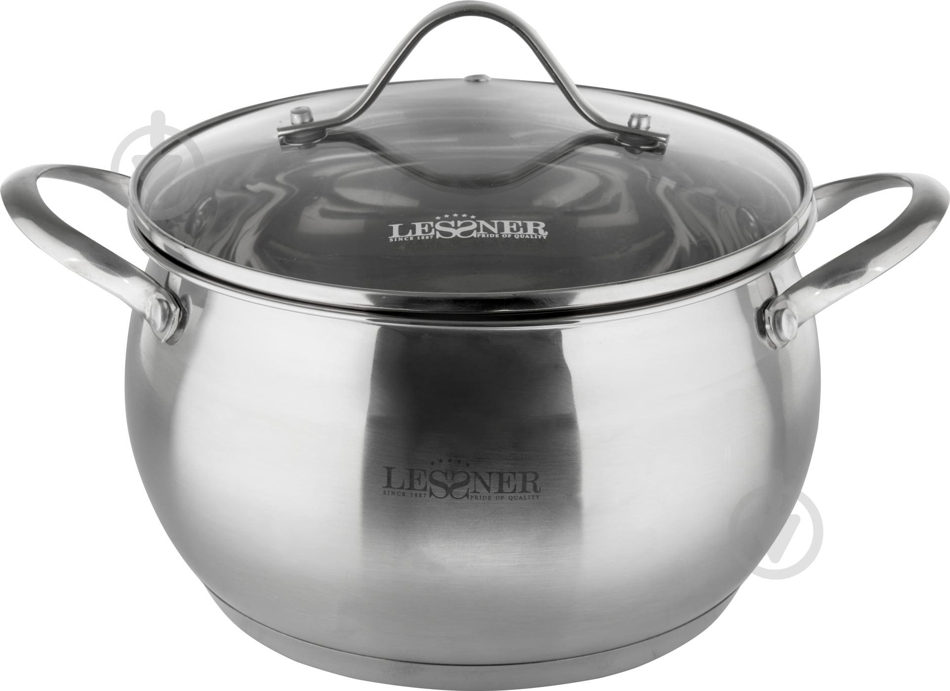 Кастрюля с крышкой Lessner 4,0 л 55855-20 - фото 1