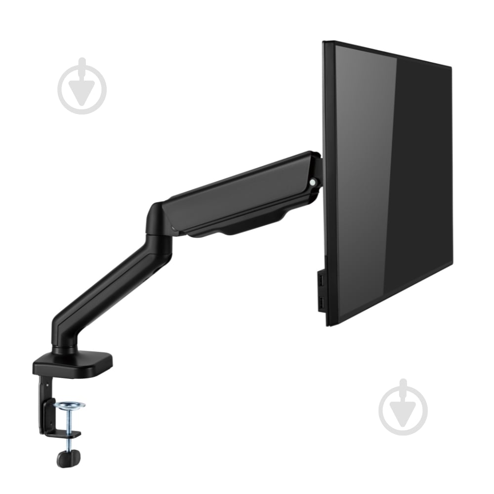 Крепление для монитора Kivi FlexM-GL012E поворотно-наклонные 17"-32" черный - фото 10