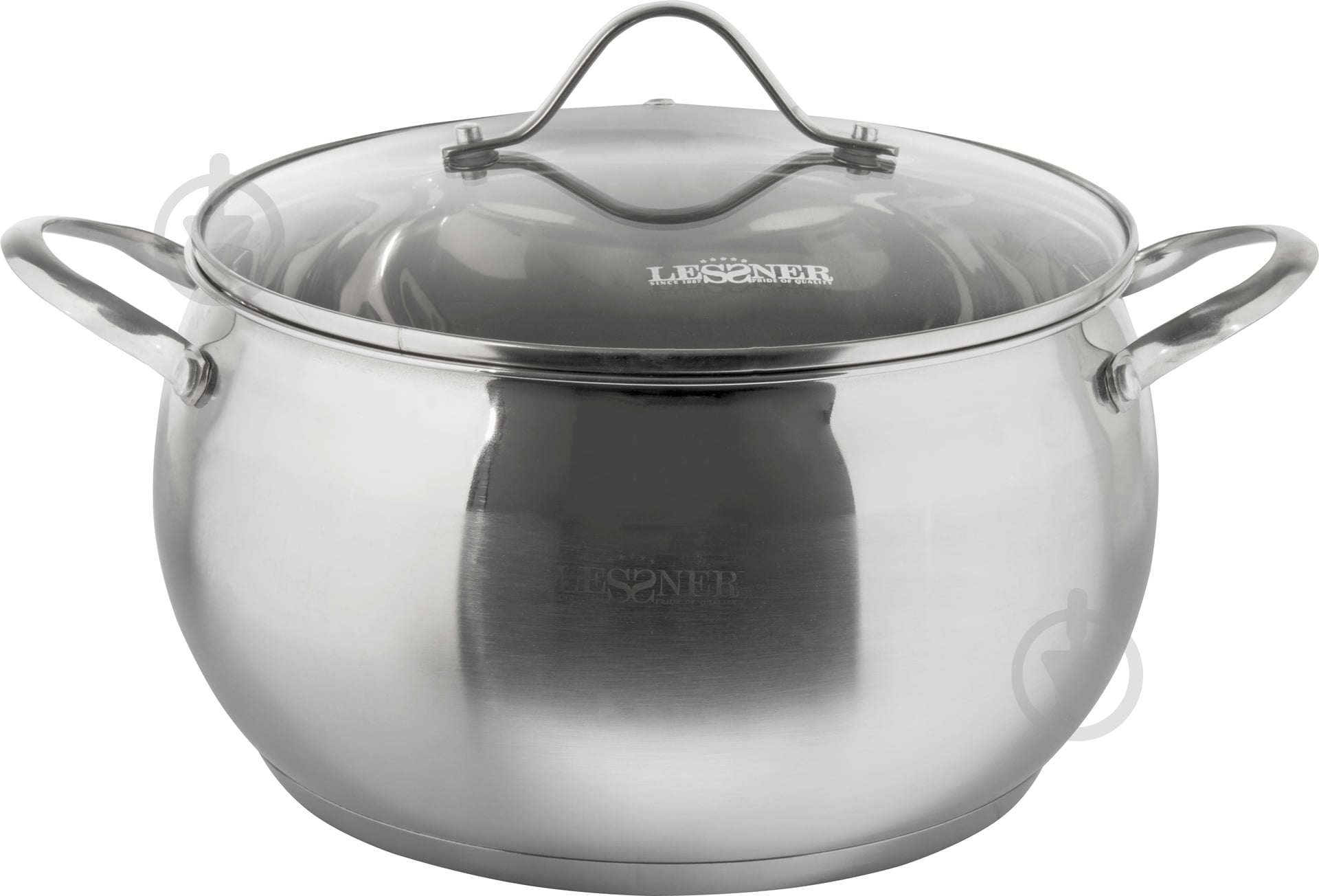 Кастрюля с крышкой Lessner 7,0 л 55855-24 - фото 1