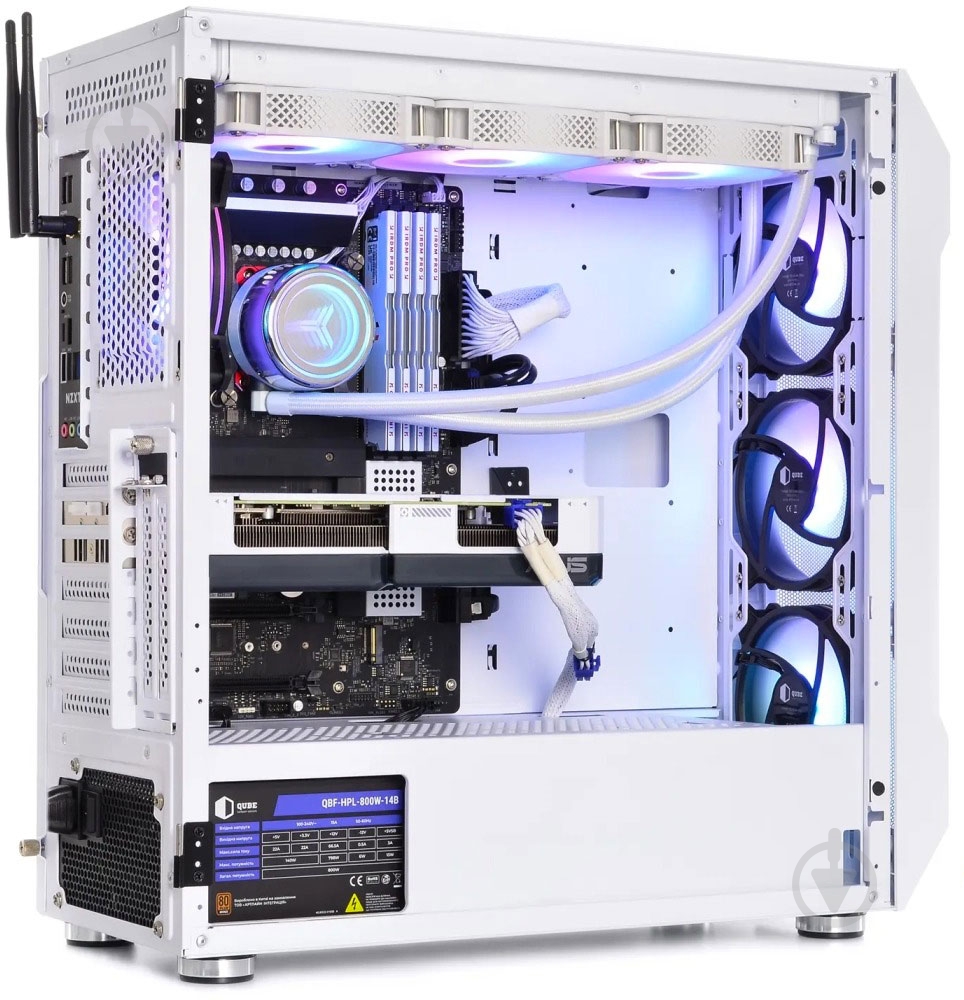 Комп'ютер Artline Gaming X97White (X97Whitev08Win) white - фото 7 Комп'ютер Artline Gaming X97White (X97Whitev08Win) white - фото 7